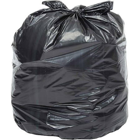 Global Industrial Trash Bags, Black, 500 PK 670211